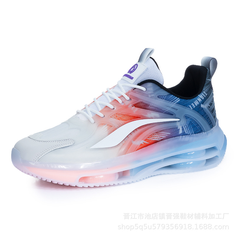 Zapatos de hombre otoño deportes transpirables zapatillas de fondo suave absorción de choque botón giratorio nuevo Putian zapatos casuales al aire libre zapatos de moda