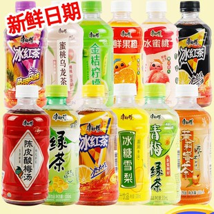 Master Kong Beverage Iced Black Tea, Green Plum Green Tea, Fresh Fruit Orange Jasmine Honey Tea, Oolong Peach Small Bottles Wholesale by the Box