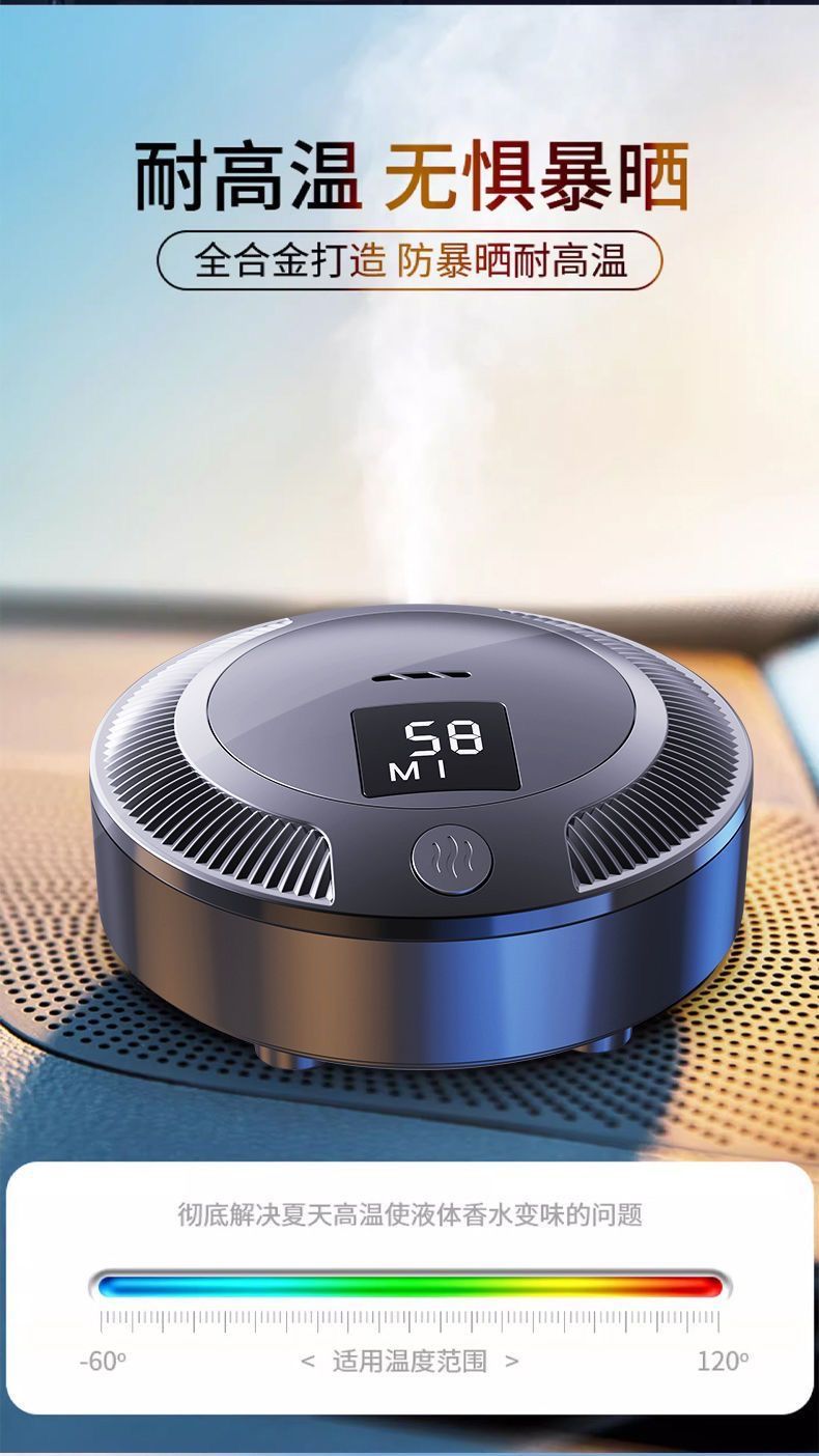 Car Air Purifier Ozone Sterilization Negative Ion Deodorizer
