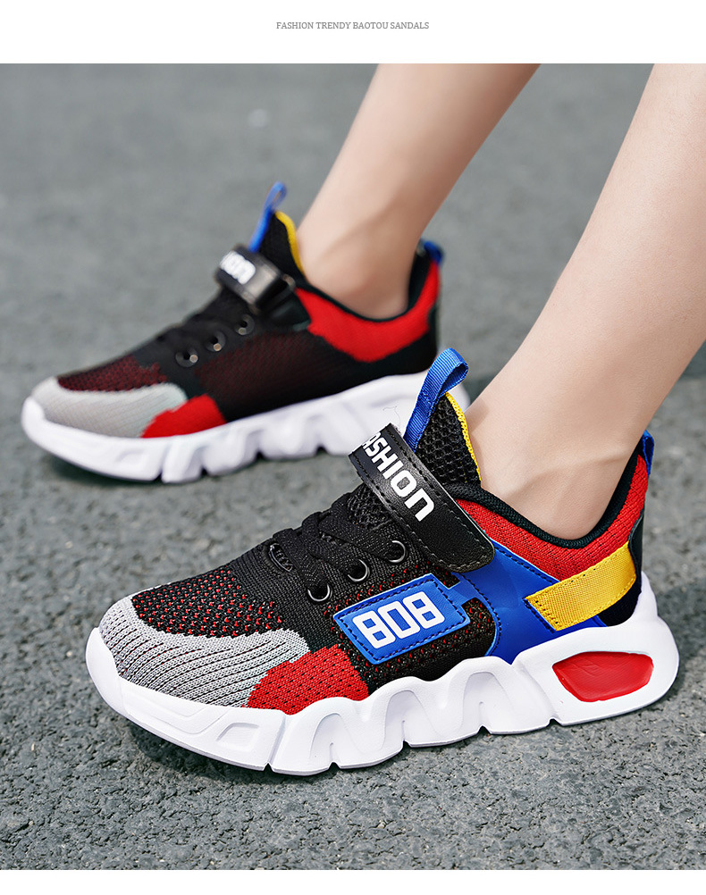 Scarpe da ginnastica per ragazzi traspiranti sneakers estive_voghion.com