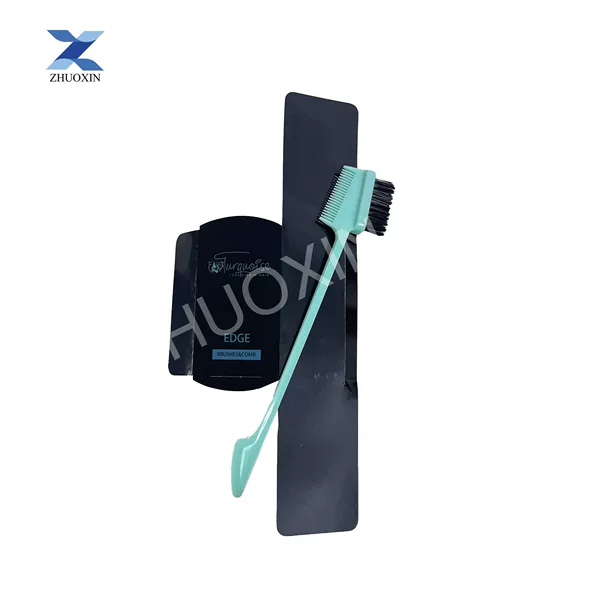 Beauty Eyebrow Brush, Hairline Comb, Double-Ended Eyebrow Dyeing Brush, Customized Packaging Logo, Multi-Color Optional Long-Handled Eyebrow Dyeing Brush