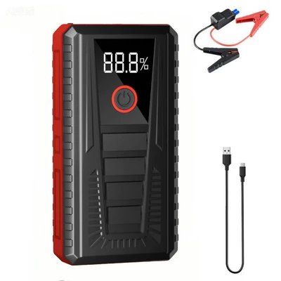 Cross-Border Car Emergency Jump Starter Car on the line of fire - vehicle-emergency-power-supply-smart-battery-clamp