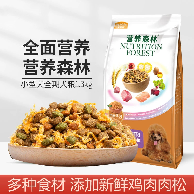 Maifudi Питательный Лесной Тедди VIP Маленькая Собака 2,6 кг Двойной Матч Медведь Свежее Мясо Корм Для Собак