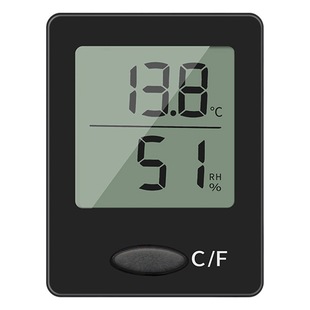 Mini Indoor Digital Display Temperature and Humidity Mini Digital Display Temperature and Humidity Meter Digital Display Refrigerator Freezer Small Thermometer