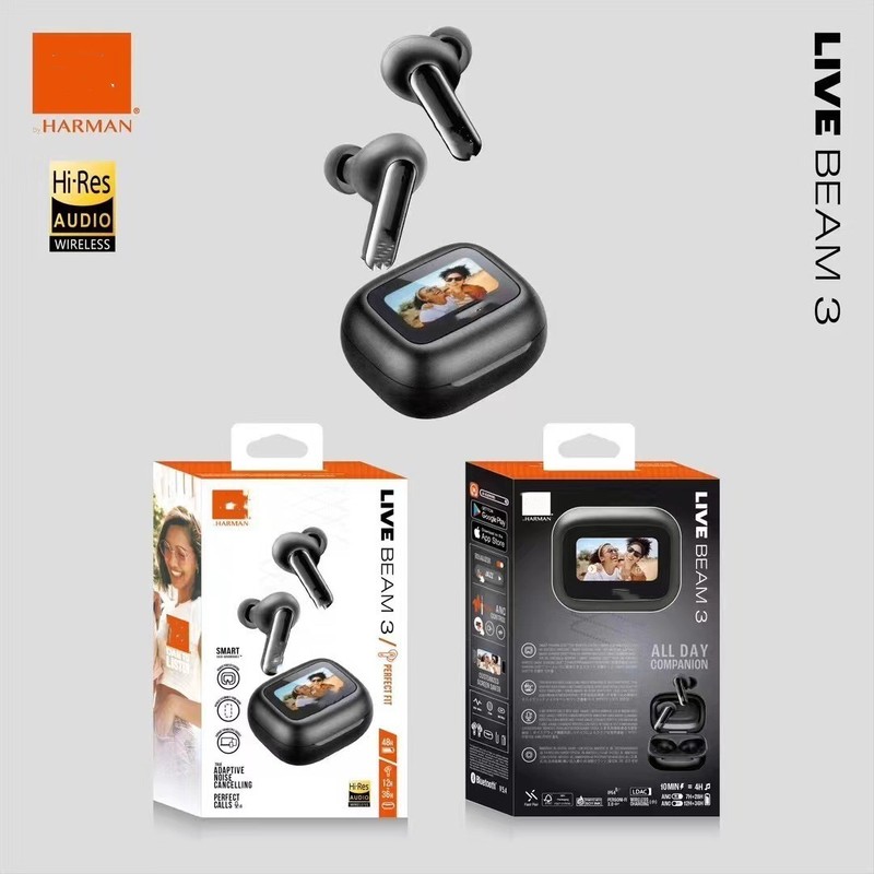 跨境新品华强北适用LIVEBEAM3无线入耳式蓝牙耳机触摸双唛ANC降噪|undefined