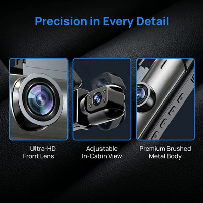 Three-Lens Recording — Driving recorder