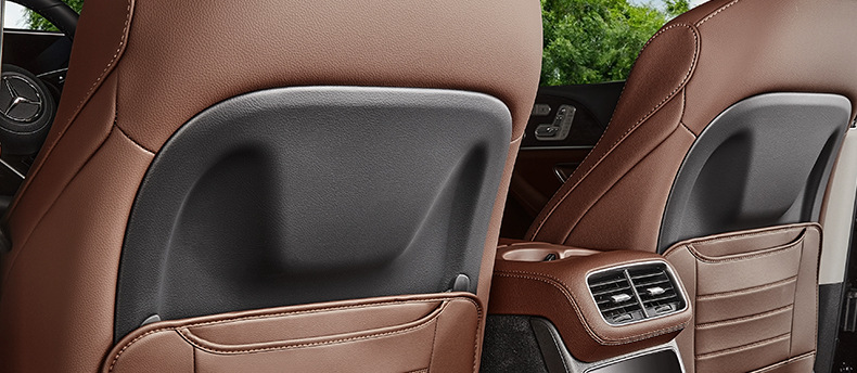 Suitable for Mercedes-Benz Gle350/450 Seat Anti-Kick Pad Gls450 Rear Backrest Anti-Kick Pad Interior Decoration Supplies