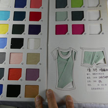 新款涤聚酯纤维竹纤维针织氨纶弹力汗布时装女装T恤防晒休闲面料