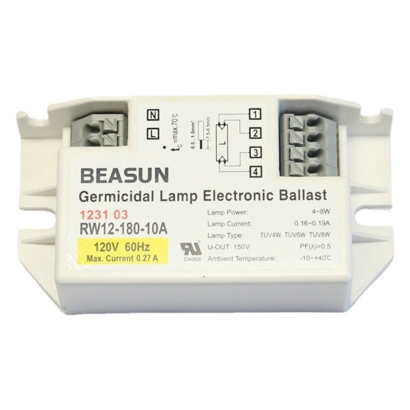Электронный УФ-балласт Baishi BEASUN RW12-180-10 4W 6W 8W 11W 16W