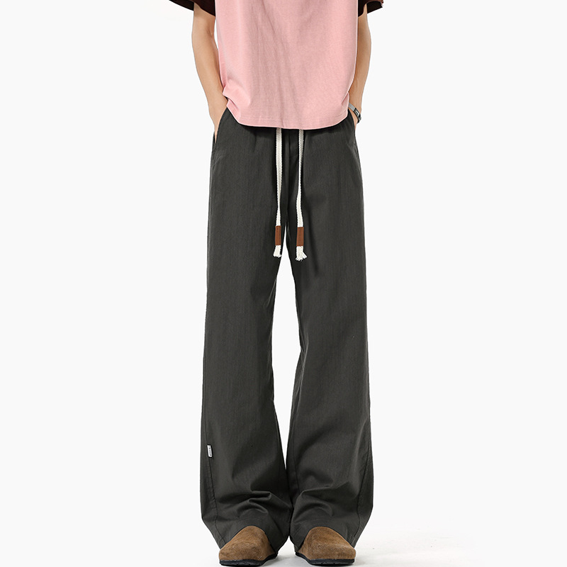 Nasa Summer Versatile Tencel Lyocell Ice-Feel Plus-Size Floor-Length Loose Trendy Casual Men's Jeans