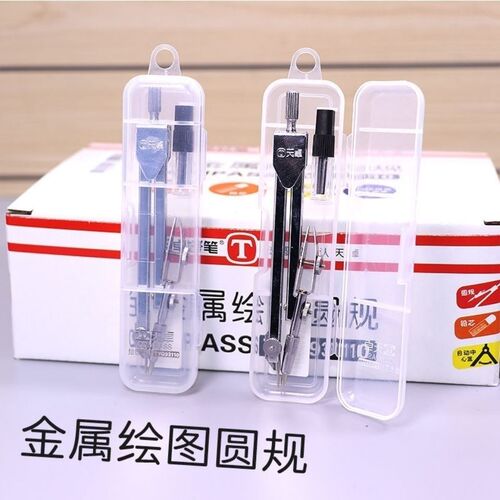 Tianzhuo 93110 stationery for students to take exams with metal compasses metal material learning drawing drawing drawing with refills