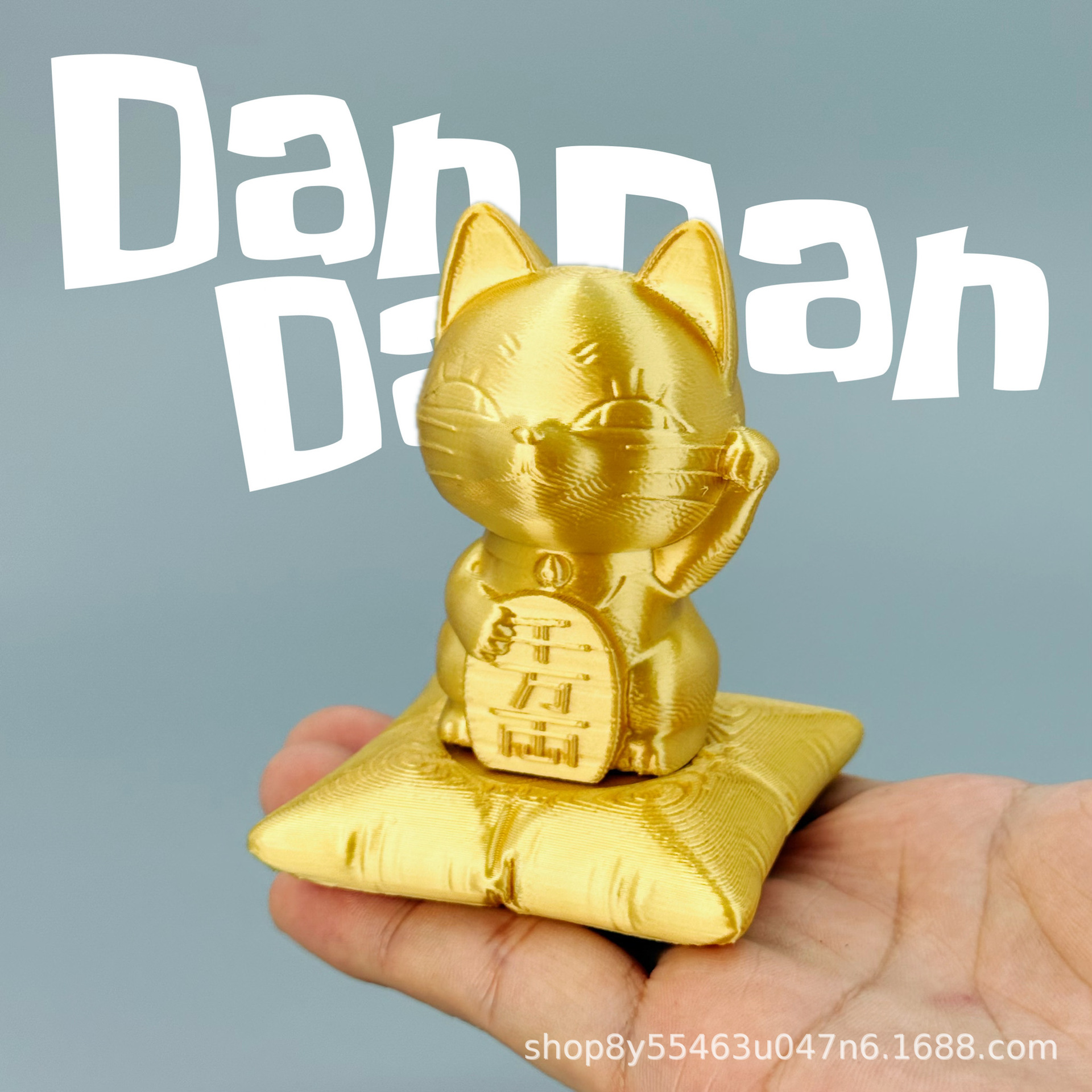 Cross-Border New Product Super Speed Mother-In-Law Bold Party Lucky Cat Creative Ornaments Desktop Workstation Car Decoration Gifts