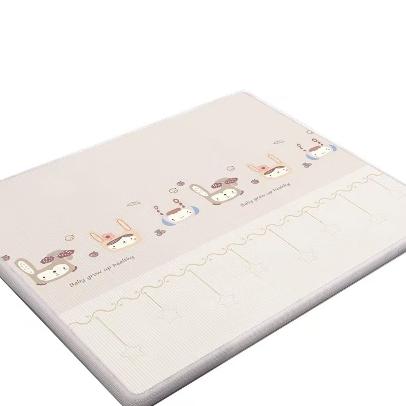 Alfombrilla para gatear Alfombrilla para el hogar impermeable extra gruesa de doble cara y a prueba de humedad, no tóxica e insípida 0 formaldehído, seguridad contra caídas y protección del medio ambiente para niños