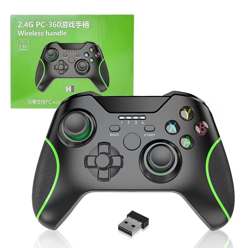 工場2.4g無線コントローラー Android TVボックス SteamコンピューターPC ブラック悟空 連射機能付きゲームコントローラー|undefined