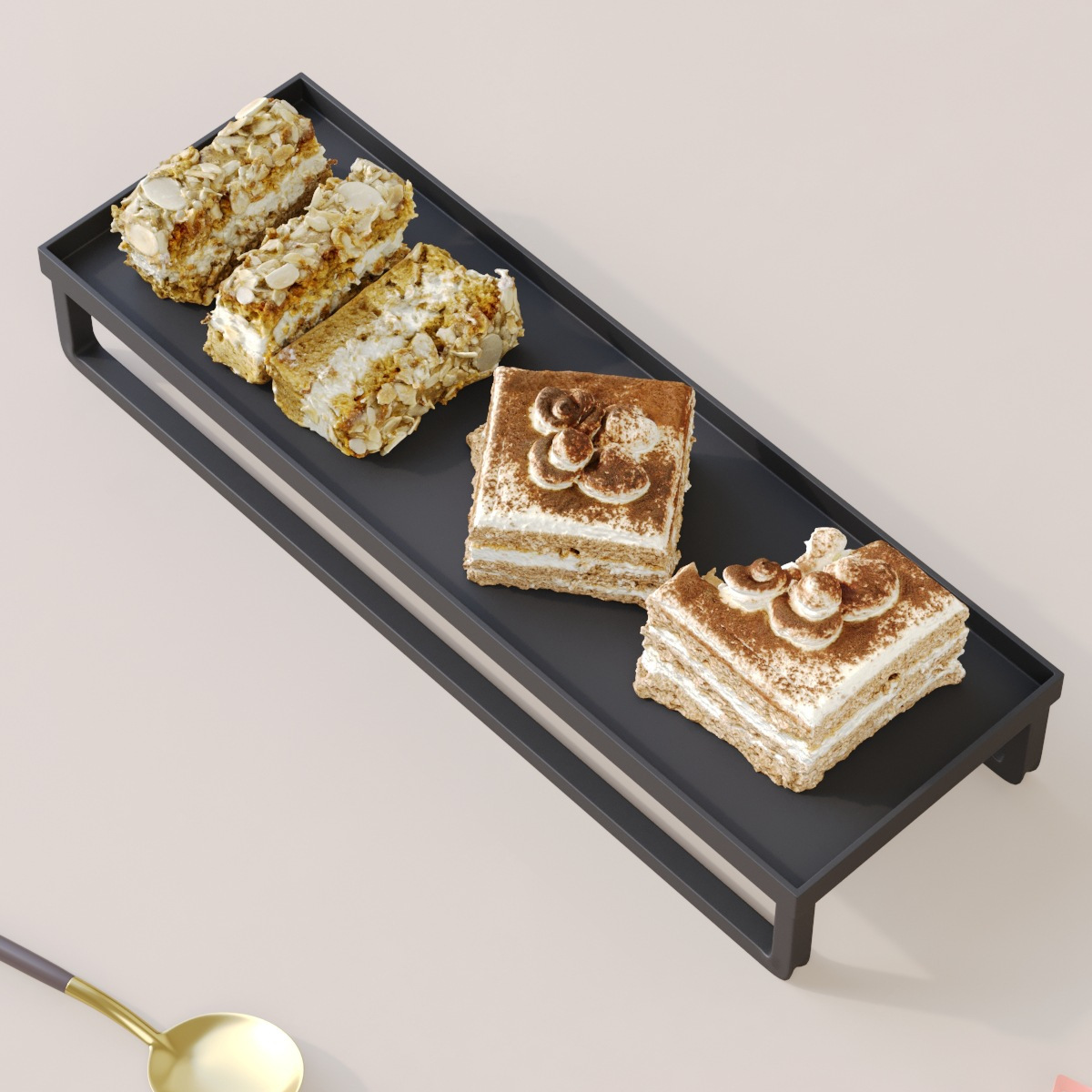 Estante de pastel de hierro forjado de metal europeo mesa de postres bandeja de pastel bandeja de frutas bandeja de punto oeste bandeja de tarta de boda estante de exhibición