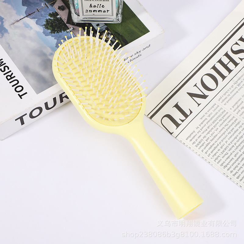 Cepillo de Pelo Grande con Cojín de Aire Plástico para Masaje Capilar en el Hogar