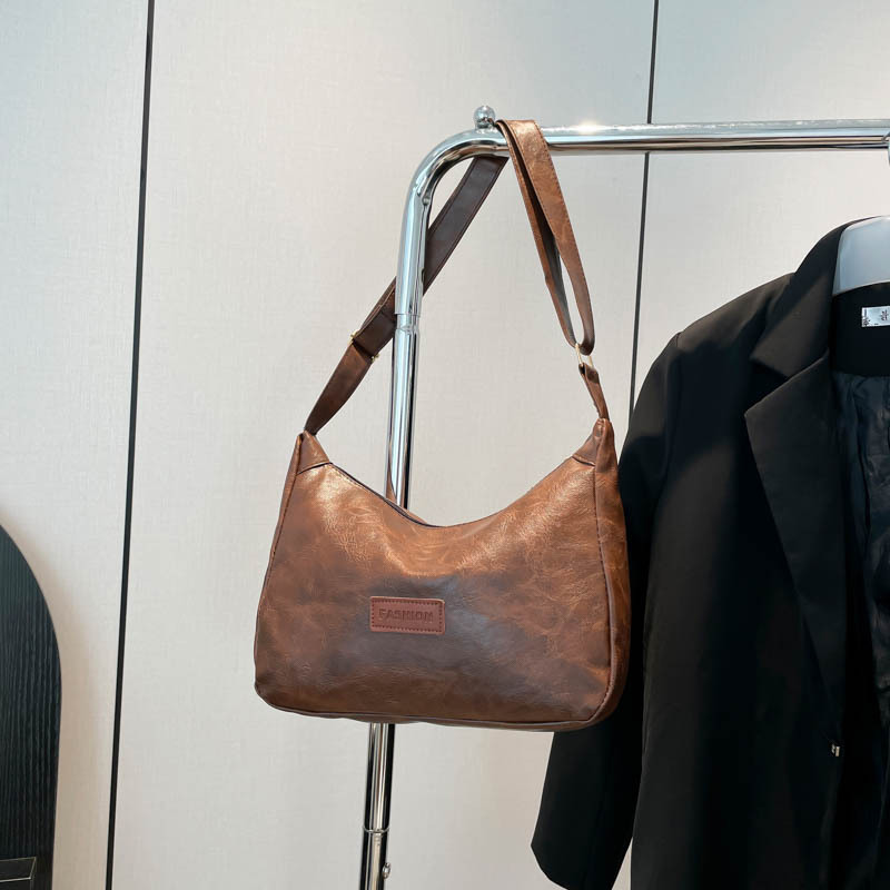 Women's Shoulder Bag Simple Elegant Textured European Style_voghion.com