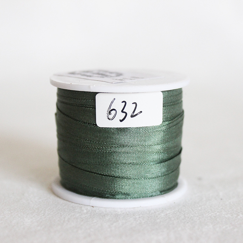 4 mm DIY mano cinta de seda flotante cinta de embalaje rosa cinta de color negro Ling Miao material de cinta para el cabello