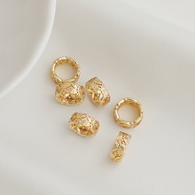 14K����ɫ�U���~�X��׸��� 10mmȦȦ���龎�K���� diy�Ʒ���