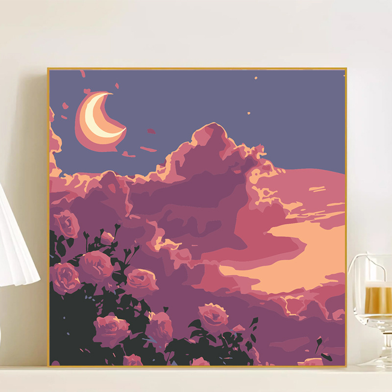 LL071 / 20*20CM（画笔+颜料+绷好内框）