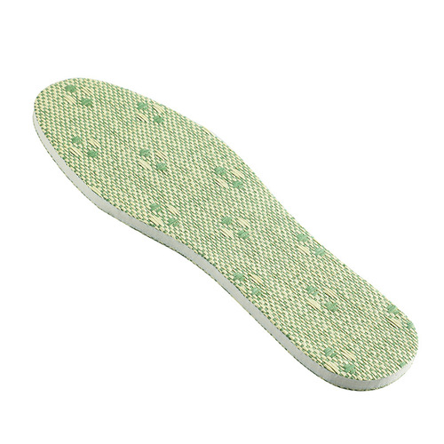Soft-elastic latex insoles, long-standing without fatigue, suitable for men and women, soft bottom, breathable, sweat-absorbent, wood pulp woven insoles, comfortable shock absorption, anti-odor