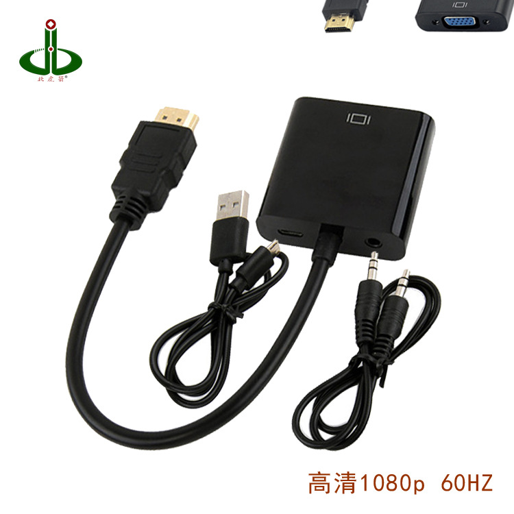 Mirco dvii miniHDMI a VGA HD adaptador de cable convertidor ordenador misma pantalla TV Monitor