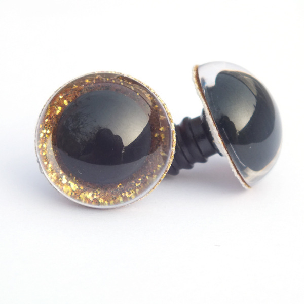 Ojos de cristal en forma de estrella rosa, perlas simuladas de 9-24 mm, accesorios para muñecas y juguetes