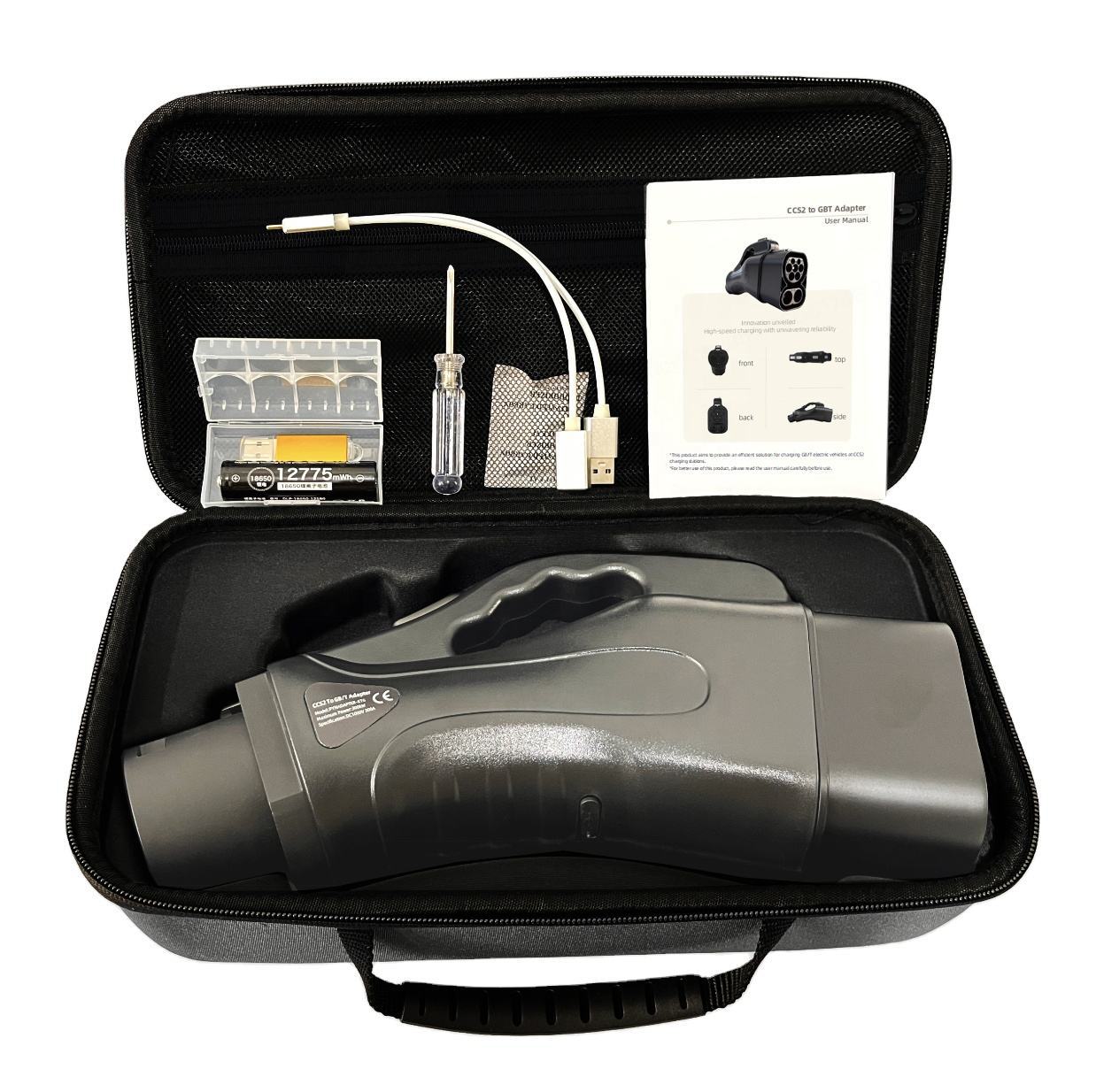 2026 Latest European Standard to National Standard CCS2 TO GBT 300A 300KW Electric Vehicle Charging Adapter