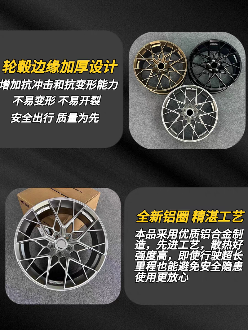 18-Inch Forged Wheels for Camry, Civic, Reiz, Accord, Magotan, Audi, and Mercedes