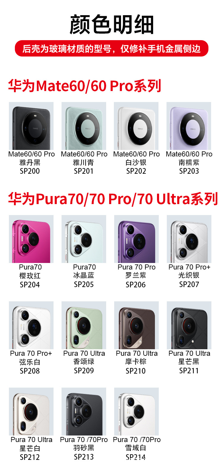 Huawei Mobile Phone Original Special Touch-Up Pen to Repair Scratches and Peeling Paint, Waterproof and Anti-Rust Artifact, Original Factory Product Recommended