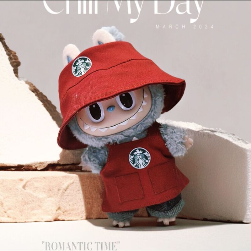 Dropshipping 代发仅衣服】挂件LABUBU公仔娃衣一二代盲盒拉布布|undefined