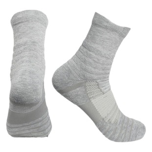 Professional basketball socks men's mid-calf summer towel bottom running sports socks long non-slip sweat-absorbing Elite socks