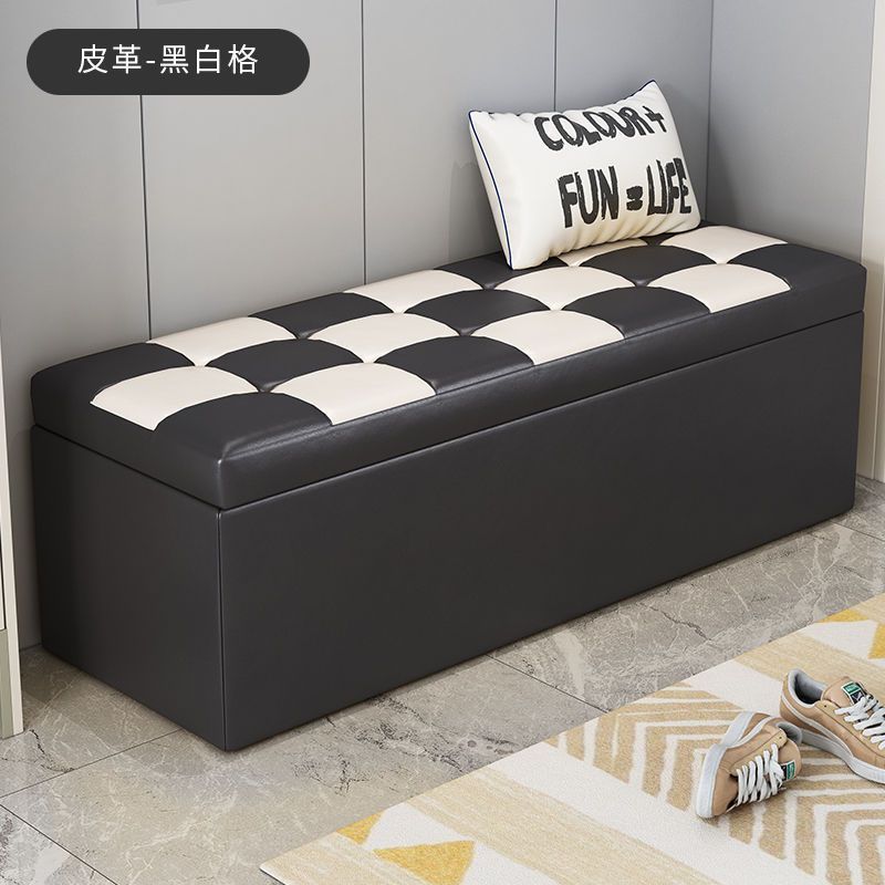 長方形の収納ソファスツール、収納試着室のスツール、靴屋の靴交換スツール、長椅子、靴キャビネットに座ることができます。|undefined
