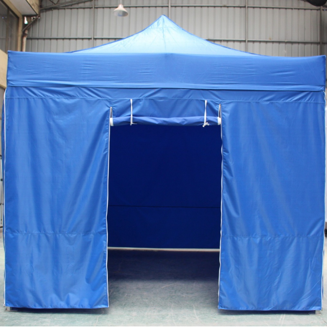 【厂家直销】 户外折叠伸缩遮阳棚 四角加粗加厚雨棚广告棚展览棚