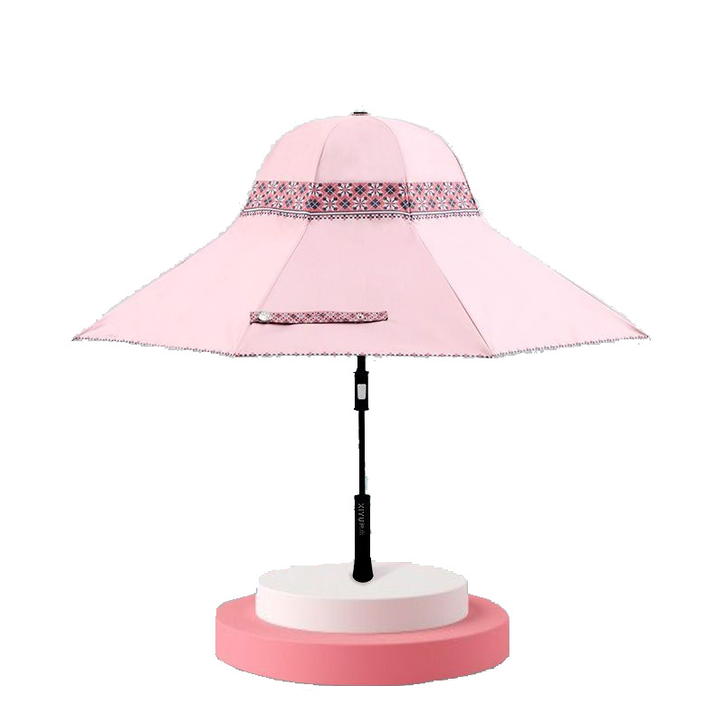 夏季遮阳伞时尚帽子伞女士小清新太阳伞户外防紫外线晴雨伞定制