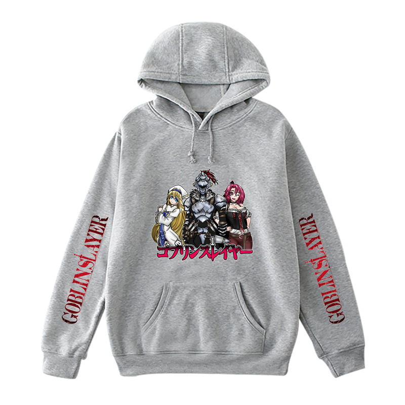 Autumn and Winter New Sweatshirt Goblin Slayer Goblin Slayer Loose Large Size Hooded Sweatshirt for Men