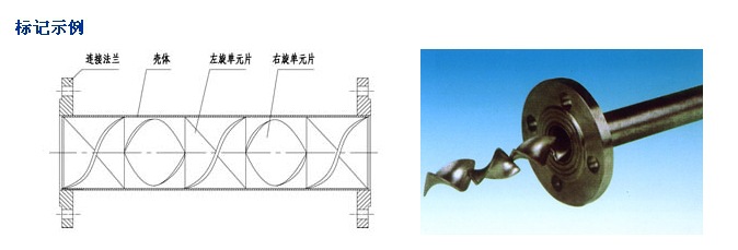 静态混合器（管道混合器）材质塑料（PP） 型号:CD21/SK-50