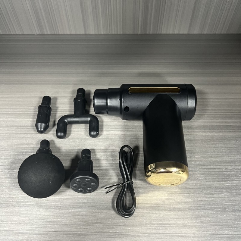 ミニ筋膜銃携帯USB充電マッサージ銃筋肉リラックスフィットネス器マッサージ器筋膜計首膜奪い|undefined