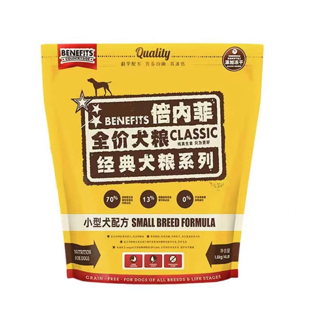 小型犬配方鴨肉狗糧1.8kg