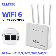 CLM920 4G�忨�Ƅ�CPE�o��·����WiFi Router WIFI  6 300M