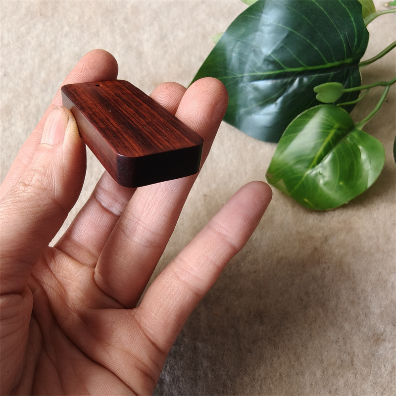 小葉ローズウッド吊り下げ素材、安全プレート、キーホルダーペンダント、電話プレート、彫刻ブランド素材、Douyinホットセール|undefined