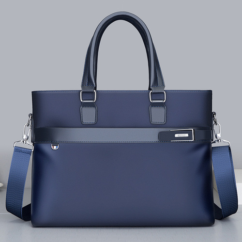 New Men's Waterproof Canvas Business Laptop Bag Briefcase Office Bag Crossbody Bag