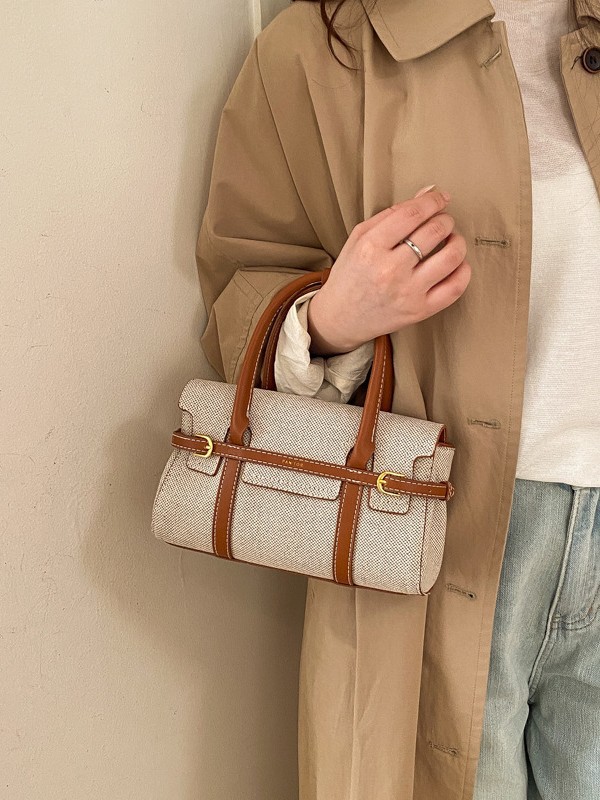 Bolso de hombro de lujo ligero retro exquisito bolso de mano de mujer 2026 nueva moda versátil bolso de mano de viaje