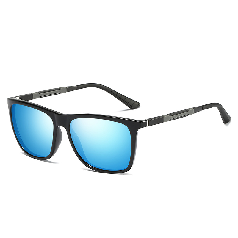 A547 Bright Black Frame ice blue