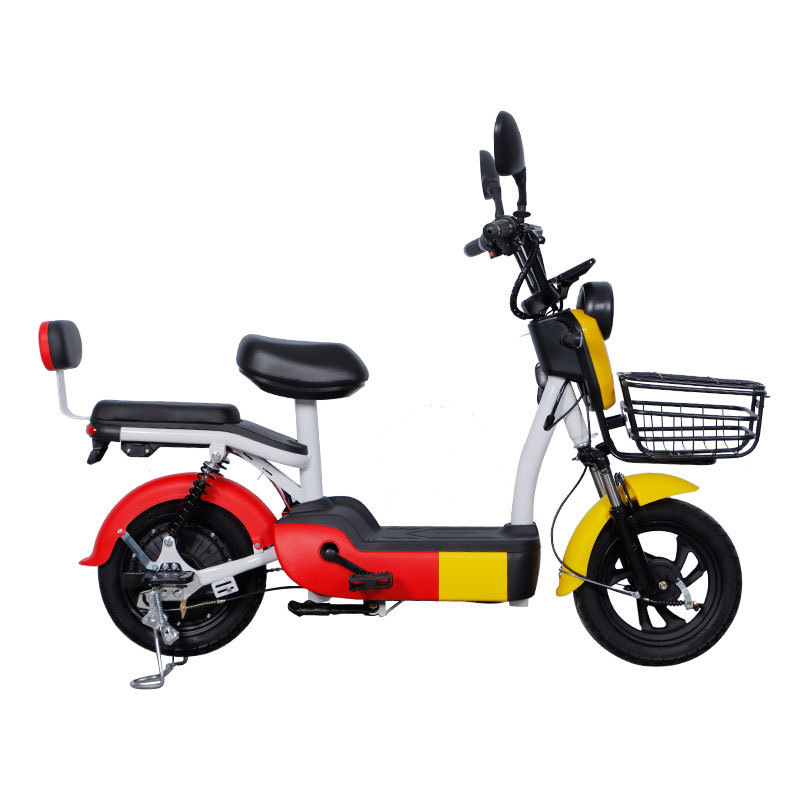 Cross-Border Foreign Trade Electric Vehicle with Colorful Color Scheme, Lightweight Electric Power-Assisted Bicycle for Adults