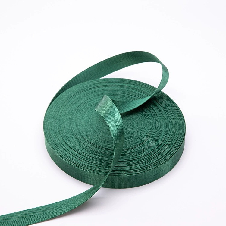 Cinturón de nylon imitación ropa de color bolsas accesorios zapatos de seguridad correa de banda de poliéster plano herringbone trenzado