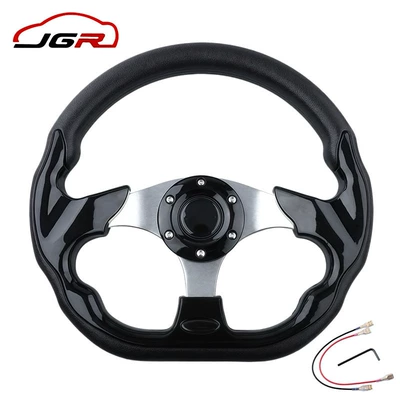 Car modification PU steering Steering wheel - jg-5156f-black