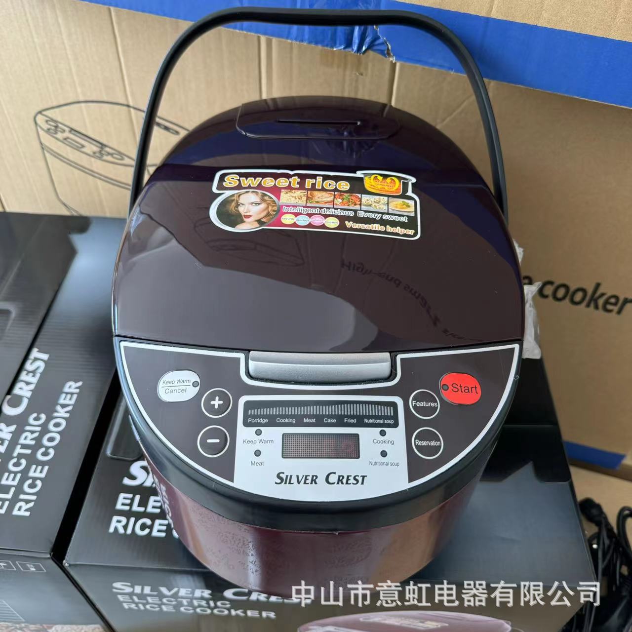 5L Rice cooker SILVER CREST Rice cooker English home smart reservation factory direct sales cross-border