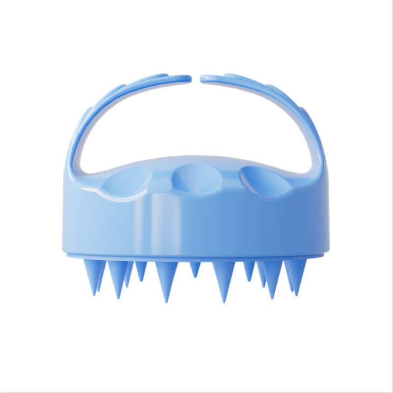 Cepillo Masajeador de Cuero Cabelludo de TPE, Cerdas Suaves, Anti-picazón para Lavado de Cabello y Baño image 27
