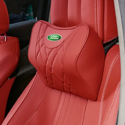 Defender Range Rover Evoque Sport Car roof lining - 1-land-rover-headrest-volcano-red